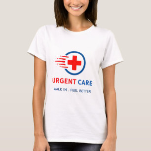 Urgent Care Logo for Professional Medical Clinic T-Shirt