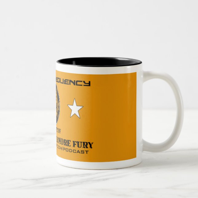 Urgent Frequency COMMANDER FURY 2-Tone Mug (Right)