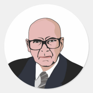 Urho Kaleva Kekkonen Classic Round Sticker