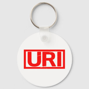 Uri Stamp Key Ring