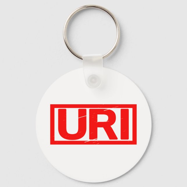 Uri Stamp Key Ring (Front)