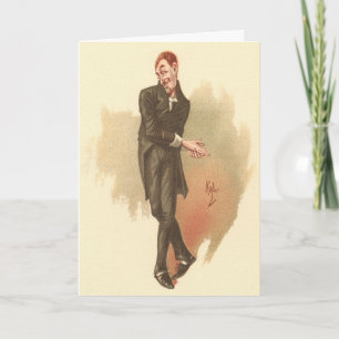 Uriah Heep by Kyd from Dickens' David Copperfield Card