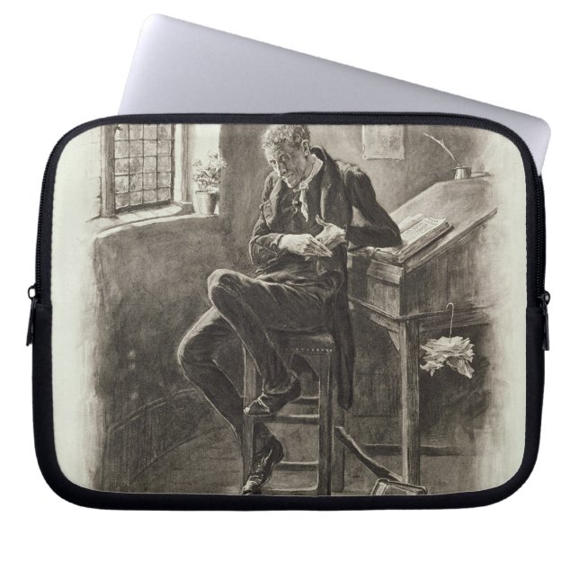 Uriah Heep, from 'Charles Dickens: A Gossip about Laptop Sleeve (Front)