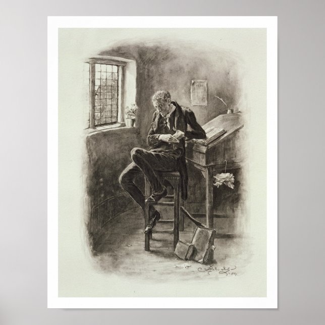 Uriah Heep, from 'Charles Dickens: A Gossip about Poster (Front)