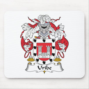 Uribe Family Crest Mouse Mat