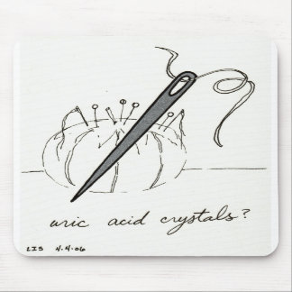 Uric Acid Crystals mousepad