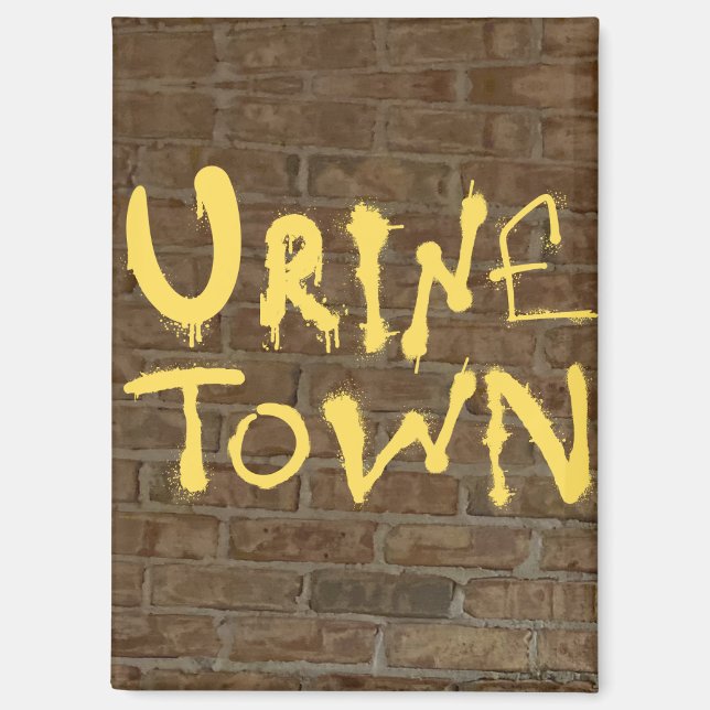 Urinetown Magnet (Front)