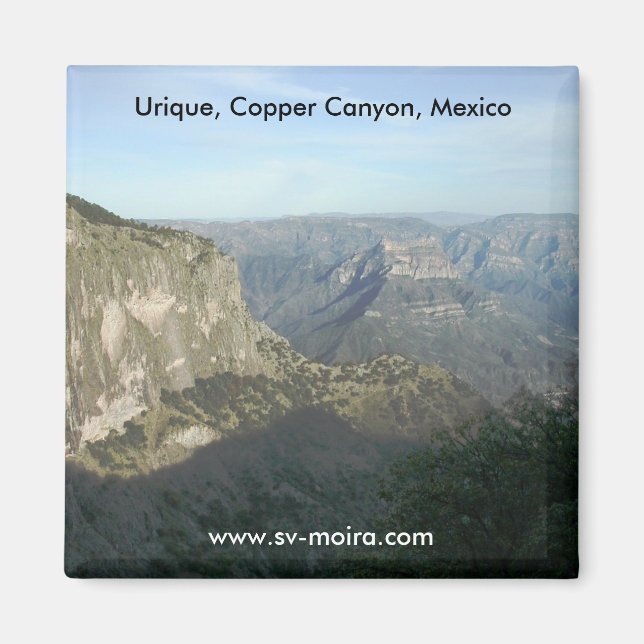 Urique, Copper Canyon, Mexico Magnet (Front)