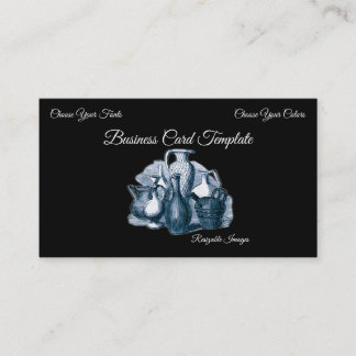 Urns and Pottery Business Card