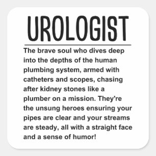 Urologist Square Sticker