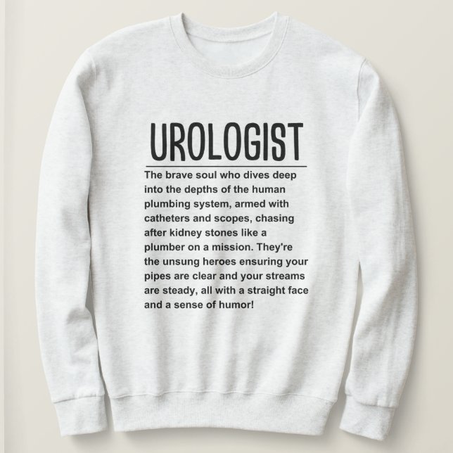 Urologist Sweatshirt (Design Front)