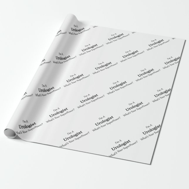 Urologist Wrapping Paper (Unrolled)
