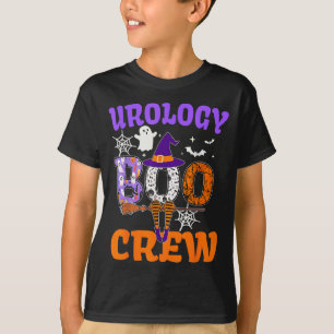 Urology Boo Crew Spooky Ghost Funny Halloween T-Shirt