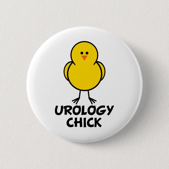 Urology Chick 6 Cm Round Badge (Front)