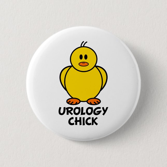 Urology Chick 6 Cm Round Badge (Front)