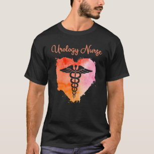 Urology Nurse Nurses Nursing Graduation Caduceus T-Shirt