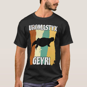 Uromastyx Geyri Spiny Tailed Lizard Agama Desert M T-Shirt