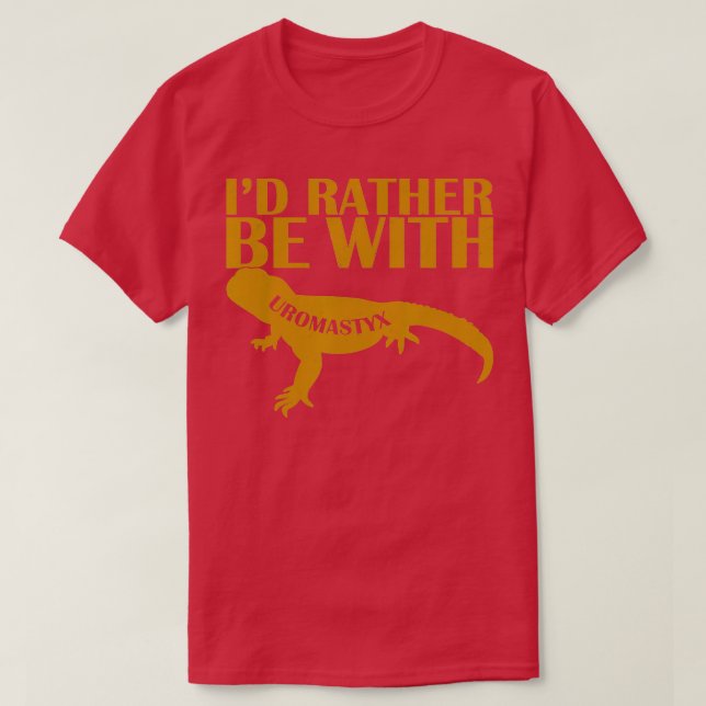 Uromastyx reptile lizard pet terrarium biology   3 T-Shirt (Design Front)