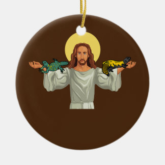 Uromastyx Reptile Spiny Tailed Lizard Gecko Mum  Ceramic Tree Decoration