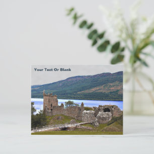 Urqhart Castle - Loch Ness Postcard