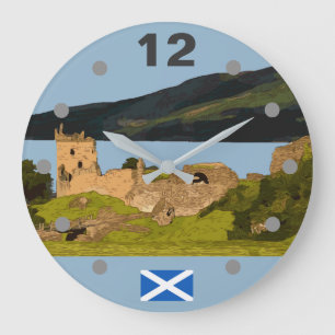 URQUHART CASTLE LARGE CLOCK