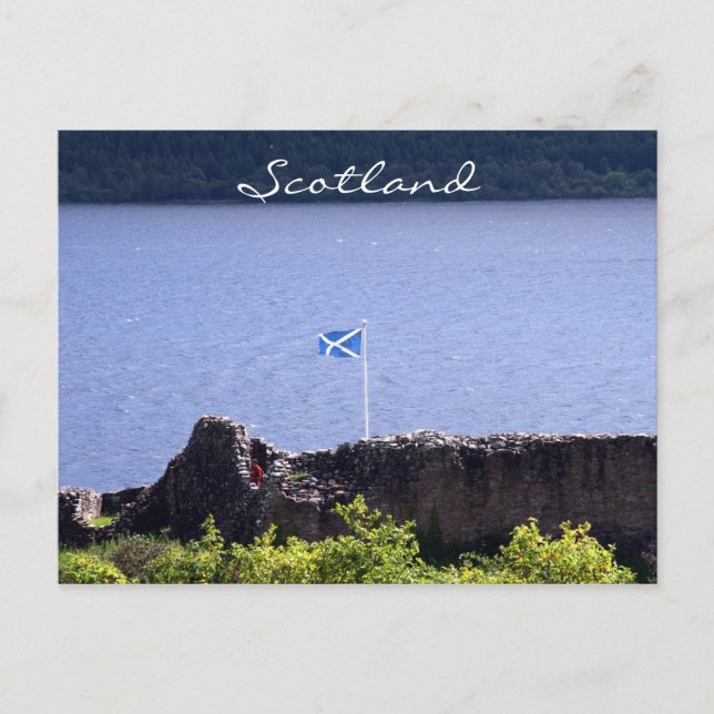 urquhart castle postcard (Front)