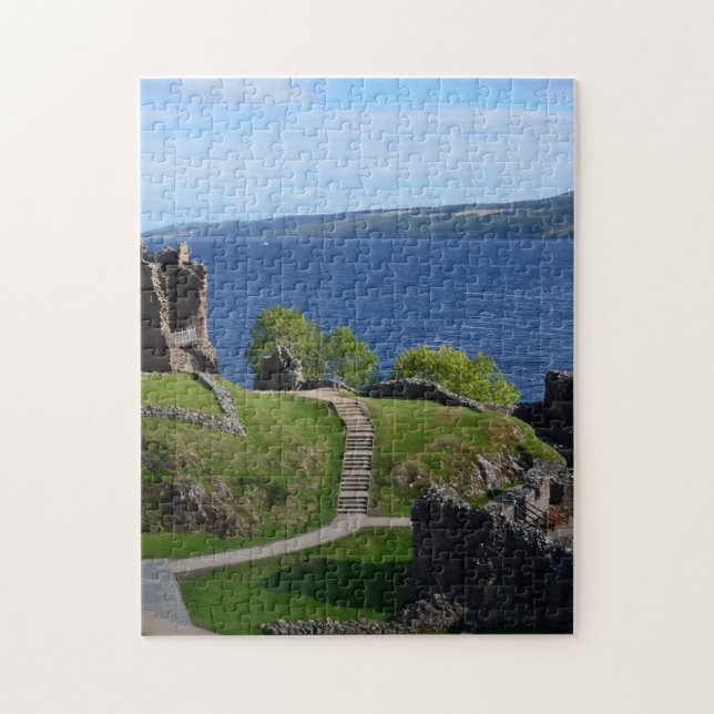 Urquhart Castle Ruins Jigsaw Puzzle (Vertical)