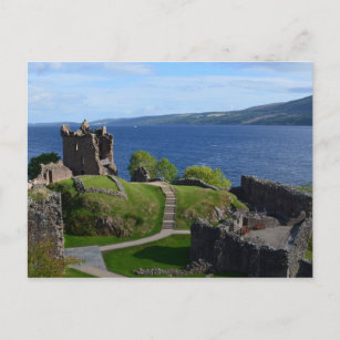 Urquhart Castle Ruins Postcard