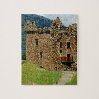 Urquhart Castle - Scottish castles collection Jigsaw Puzzle
