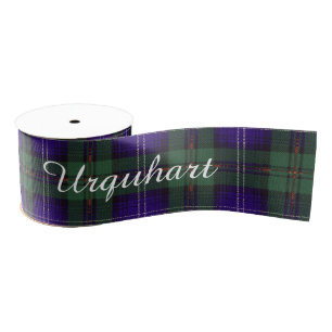 Urquhart clan Plaid Scottish tartan Grosgrain Ribbon