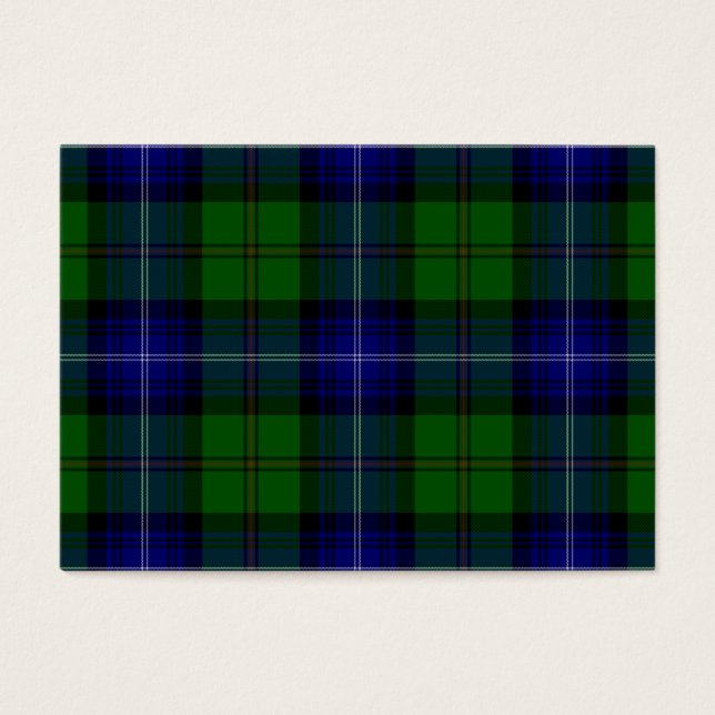 Urquhart tartan blue green plaid (Front)