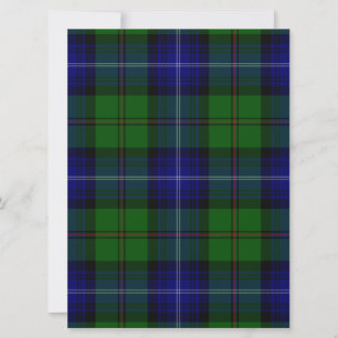 Urquhart tartan blue green plaid