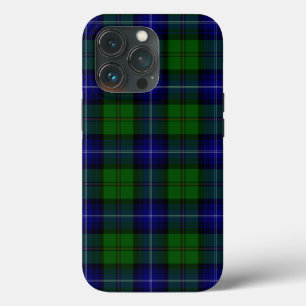 Urquhart tartan blue green plaid iPhone 13 pro case