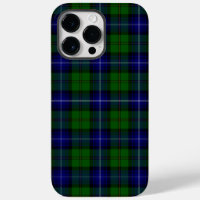 Urquhart tartan blue green plaid