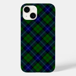 Urquhart tartan blue green plaid Case-Mate iPhone 14 case