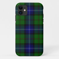 Urquhart tartan blue green plaid