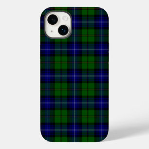 Urquhart tartan blue green plaid Case-Mate iPhone 14 plus case