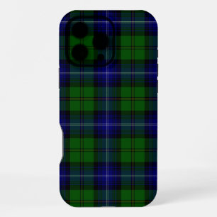 Urquhart tartan blue green plaid iPhone 16 pro max case