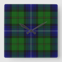 Urquhart tartan blue green plaid
