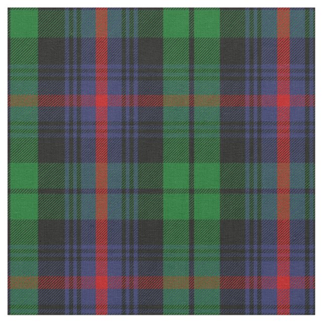 Urquhart Tartan Print Fabric (Close Up)
