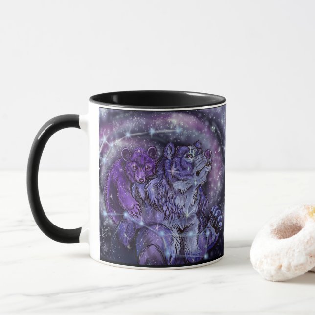 Ursa Minor and Major Mug (With Donut)