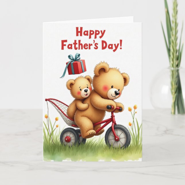 Ursine Fathers Day Ride Card (Front)