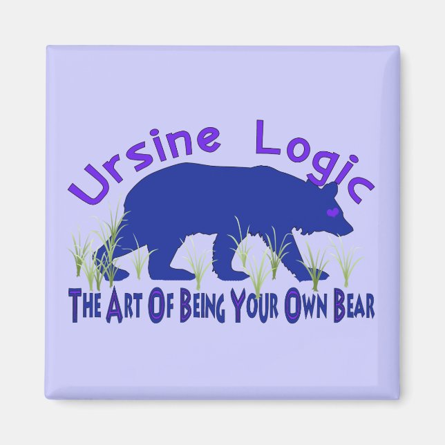 Ursine Logic Swag Logo Magnet (Front)
