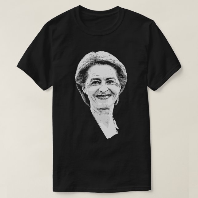 Ursula von der Leyen T-Shirt (Design Front)