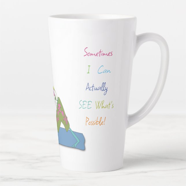Ursula Yoga Latte Mug (Right)