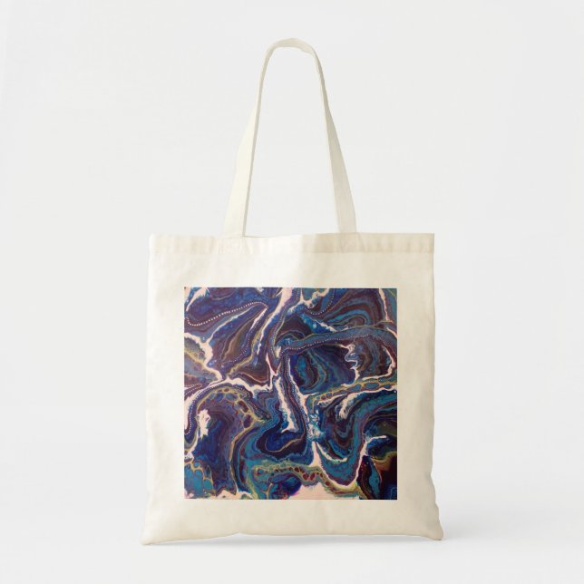 Ursula's Dance flow art Tote Bag (Front)