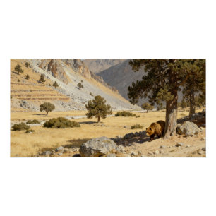 Ursus arctos crowtheri – The Atlas Bear Poster