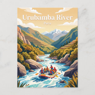 Urubamba River Peru Postcard
