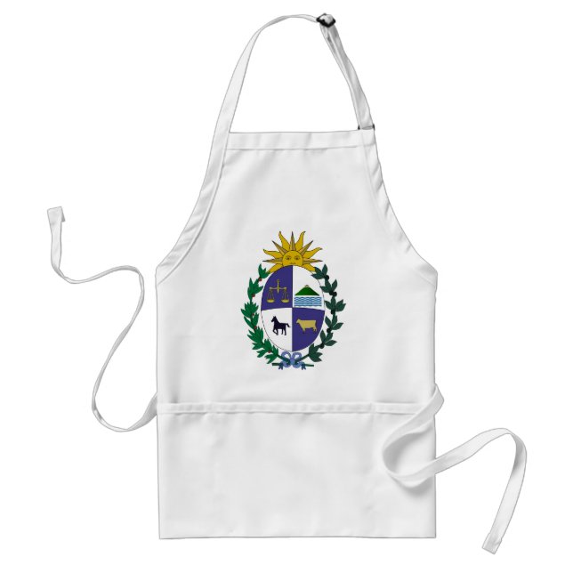 Uruguay coat of arms standard apron (Front)
