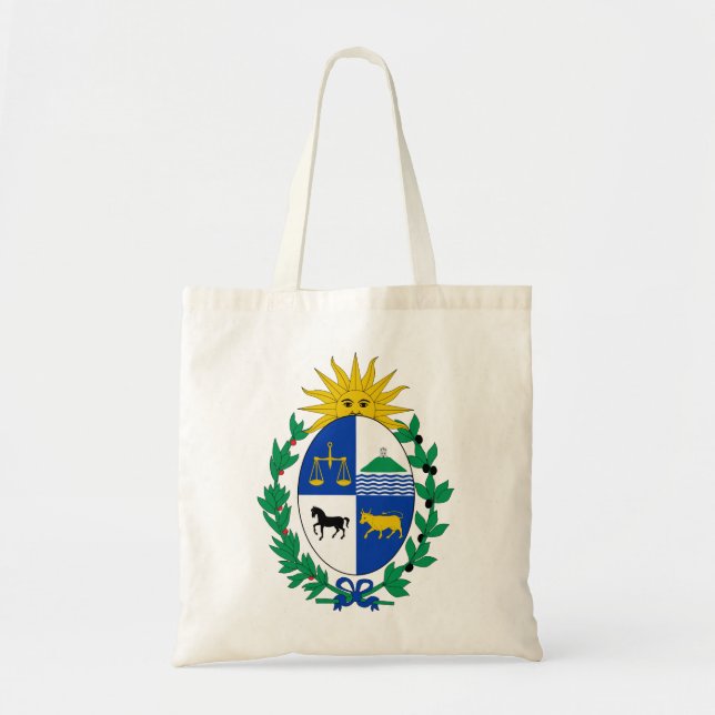 uruguay emblem tote bag (Front)